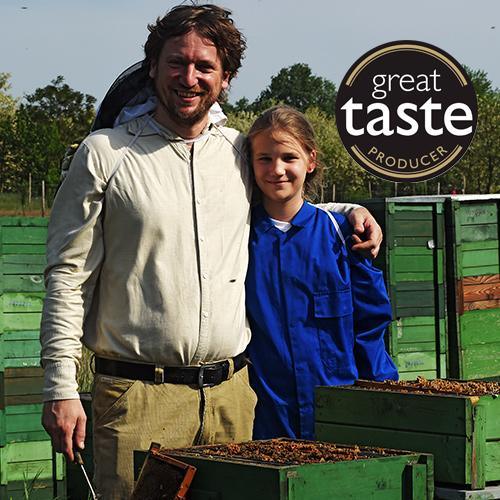 Acacia Honey in Ceramic Honey Pot 500g - Image 3