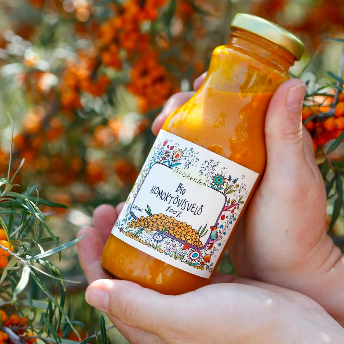 Organic Sea Buckthorn Juice 250ml - Image 3